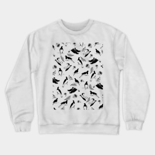 Pigeon Pattern Kereru Crewneck Sweatshirt